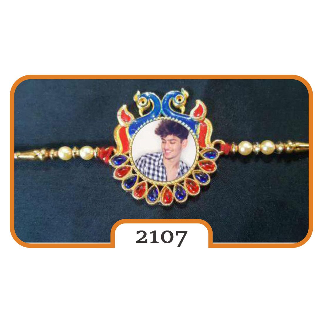 Raksha Bandhan Rakhi (Metal) – (2107)