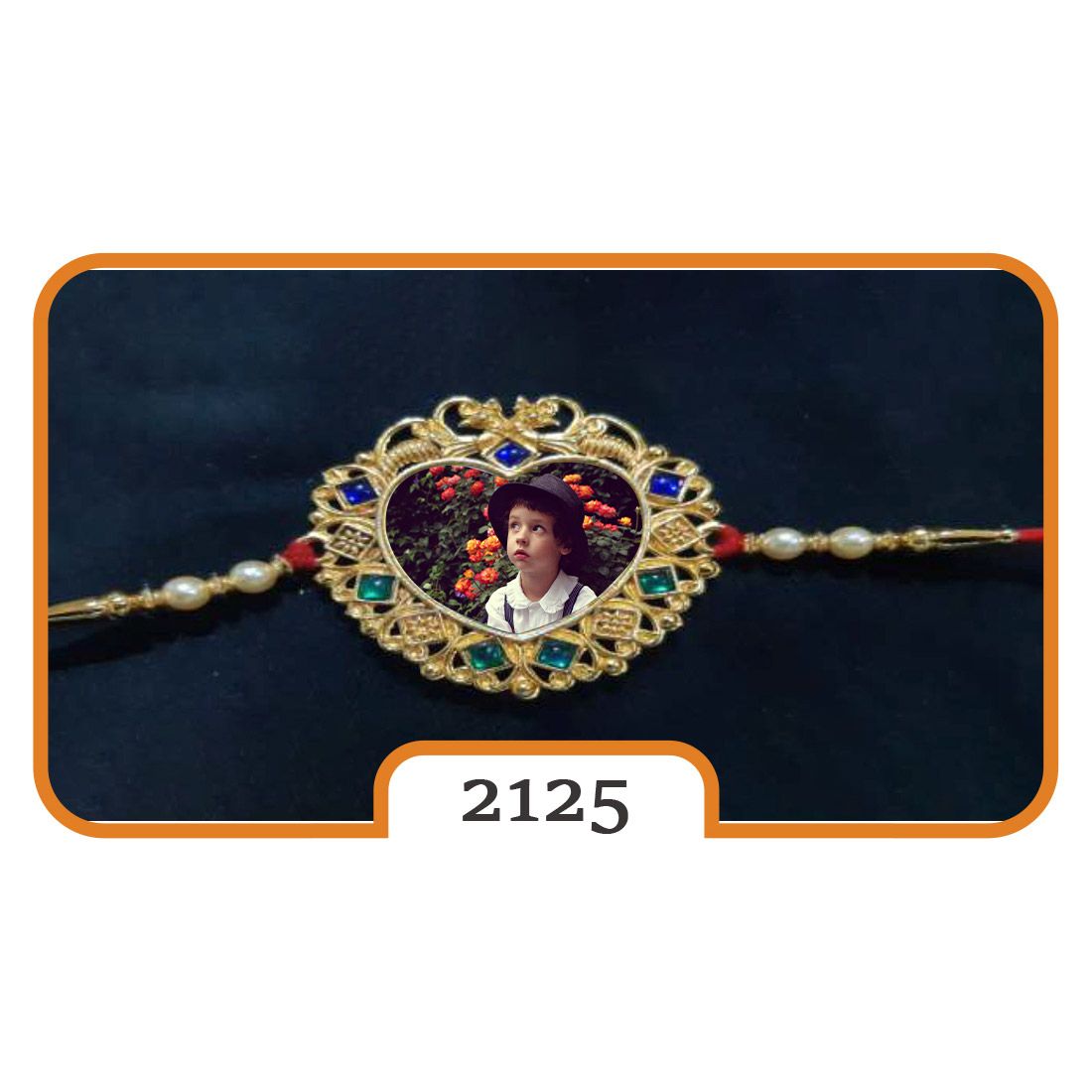 Raksha Bandhan Rakhi (Metal) – (2125)