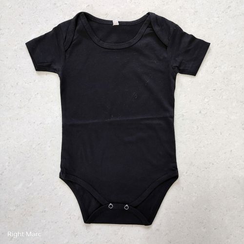 Cotton Black Romper