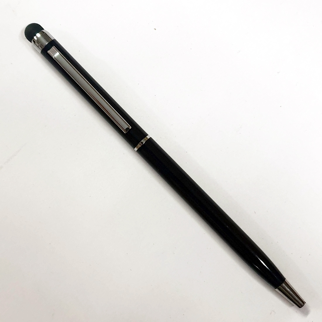 MP21 – Slim Touch Black Metal Pen – RightMarc