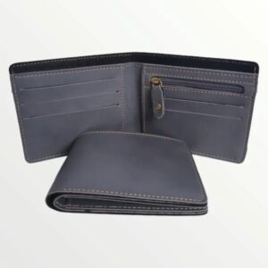 Men’s – Wallet Nexon Series Leather (Gray)