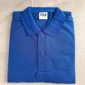 Royal-Blue Spun Matty Polo T-shirt – 36 / S Size (200 GSM)