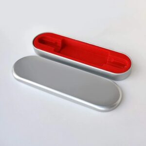 Pen Silver Plastic Box – 004