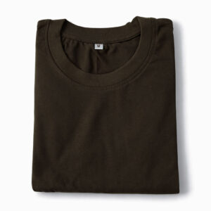 Chocolate Brown - Oversized Fit T-Shirts 100% French Terry Cotton - 180 GSM - 44 / M