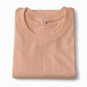 Peach Fuzz - Oversized Fit T-Shirts 100% French Terry Cotton - 180 GSM - 44 / M